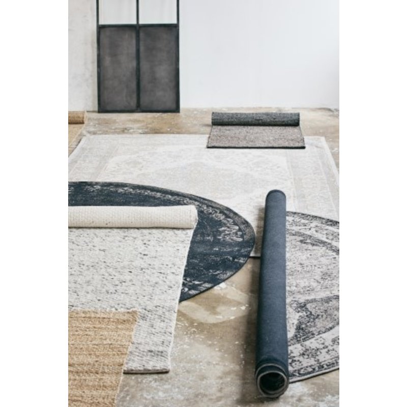 Nordal-collectie PEARL woven carpet, sand/beige