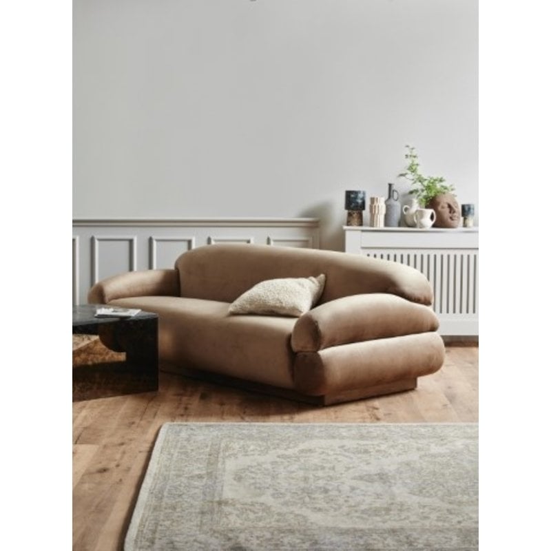 Nordal-collectie PEARL woven carpet, sand/beige