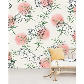 Creative Lab Amsterdam Blood Moon behang Mural