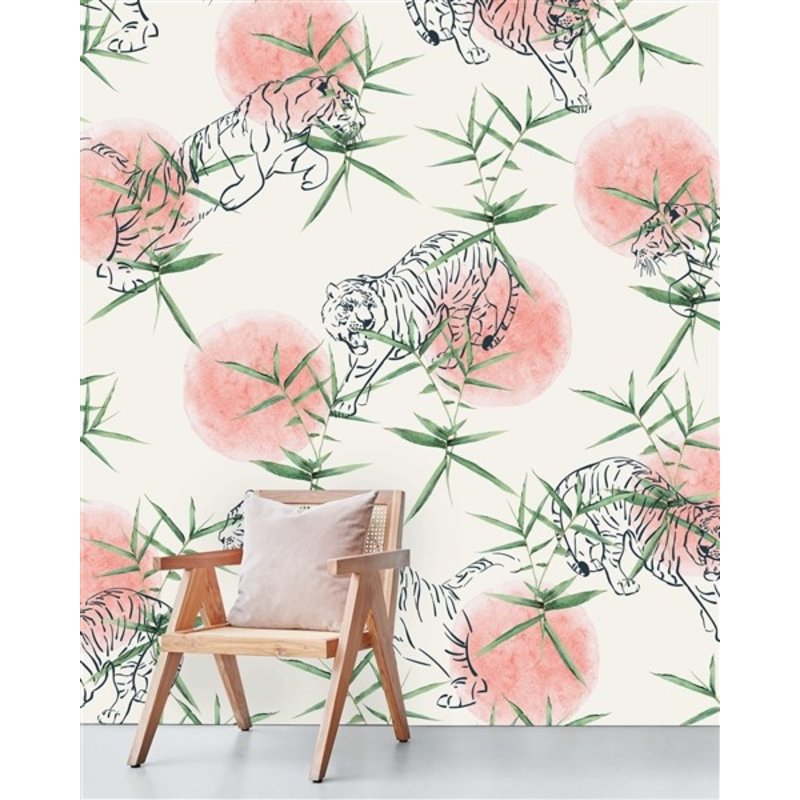 Creative Lab Amsterdam-collectie Blood Moon behang Mural