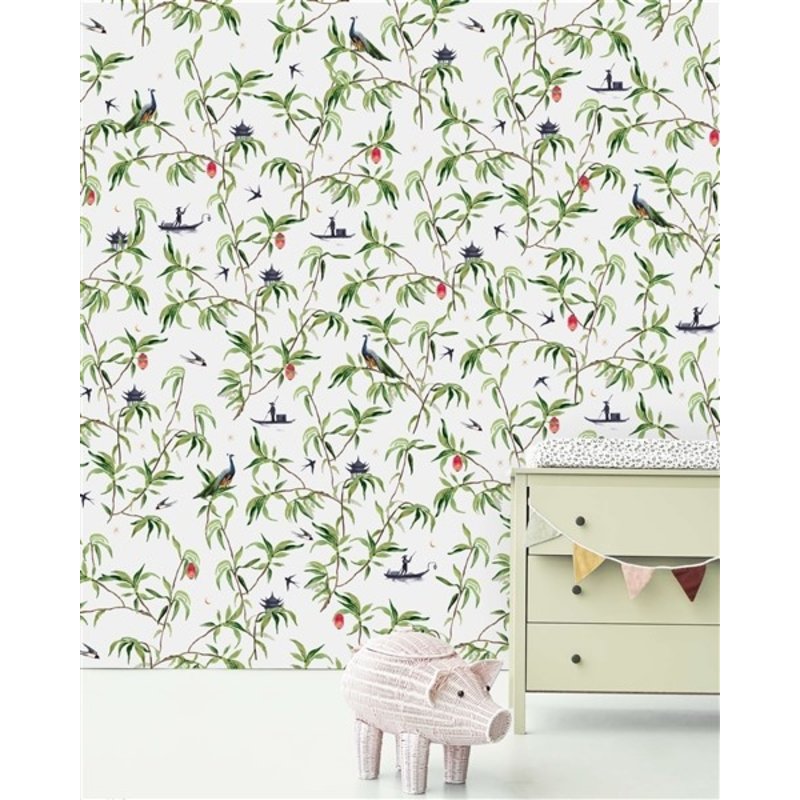 Creative Lab Amsterdam-collectie Chinese River Wallpaper Mural