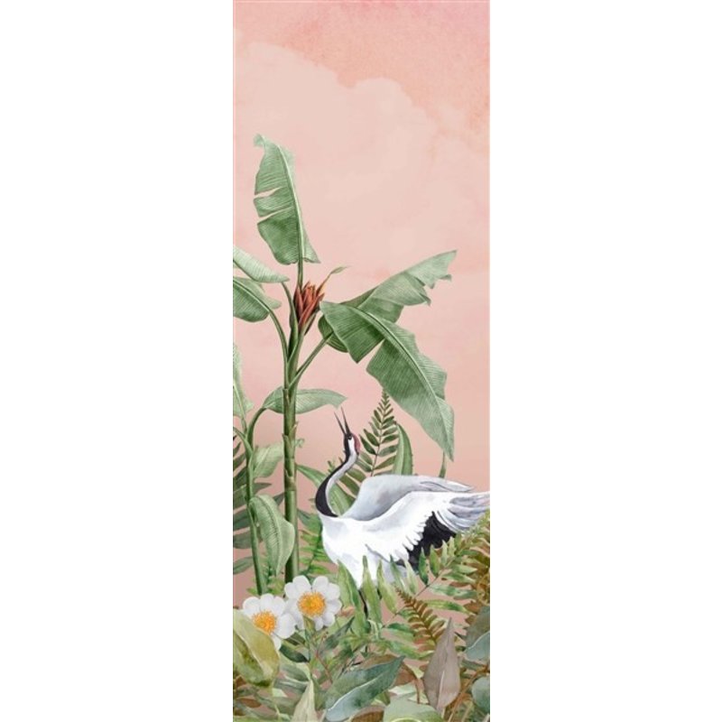 Creative Lab Amsterdam-collectie Dancing Crane behang Mural
