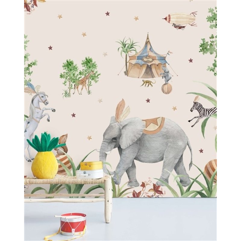 Creative Lab Amsterdam-collectie Elephant behang Mural