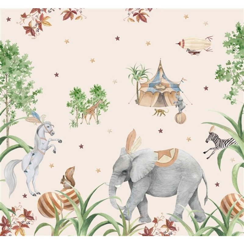 Creative Lab Amsterdam-collectie Elephant behang Mural