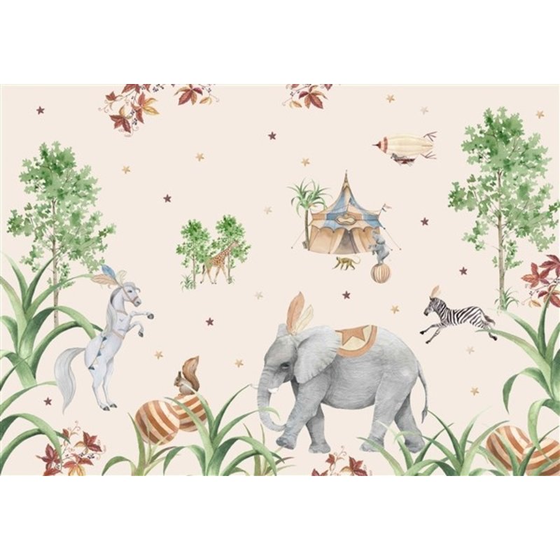 Creative Lab Amsterdam-collectie Elephant behang Mural
