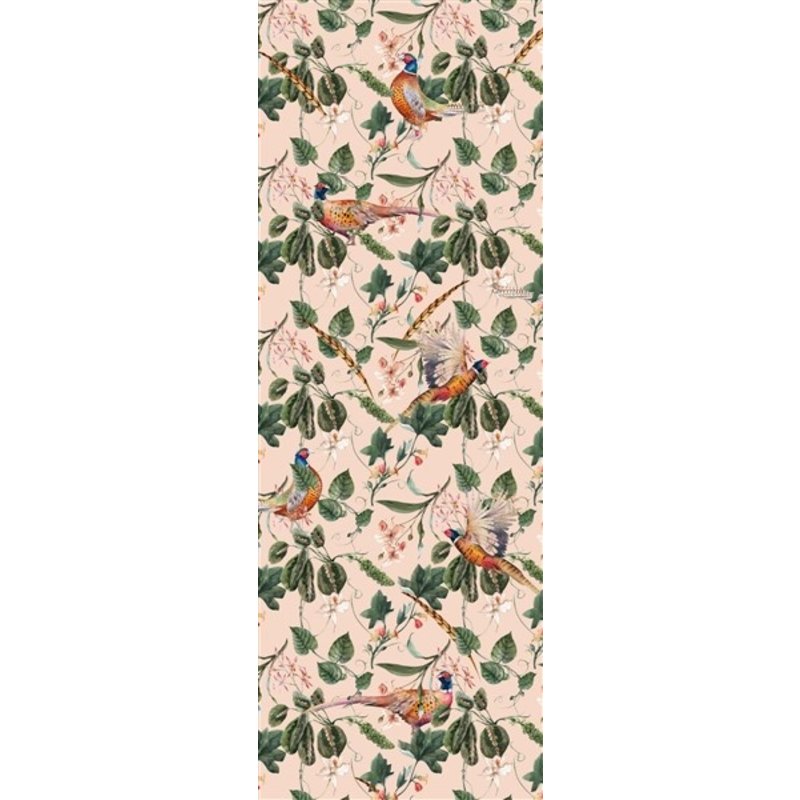 Creative Lab Amsterdam-collectie Floral Pheasant Sunset Wallpaper Mural
