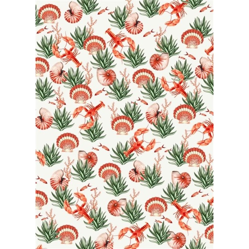 Creative Lab Amsterdam-collectie Fruits de Mer Wallpaper Mural