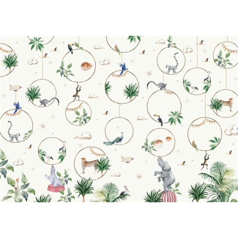 Creative Lab Amsterdam-collectie Hula Hoop Wallpaper Mural