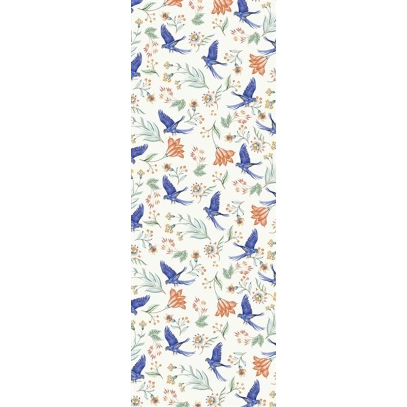 Creative Lab Amsterdam-collectie Paisley Parrot behang Mural
