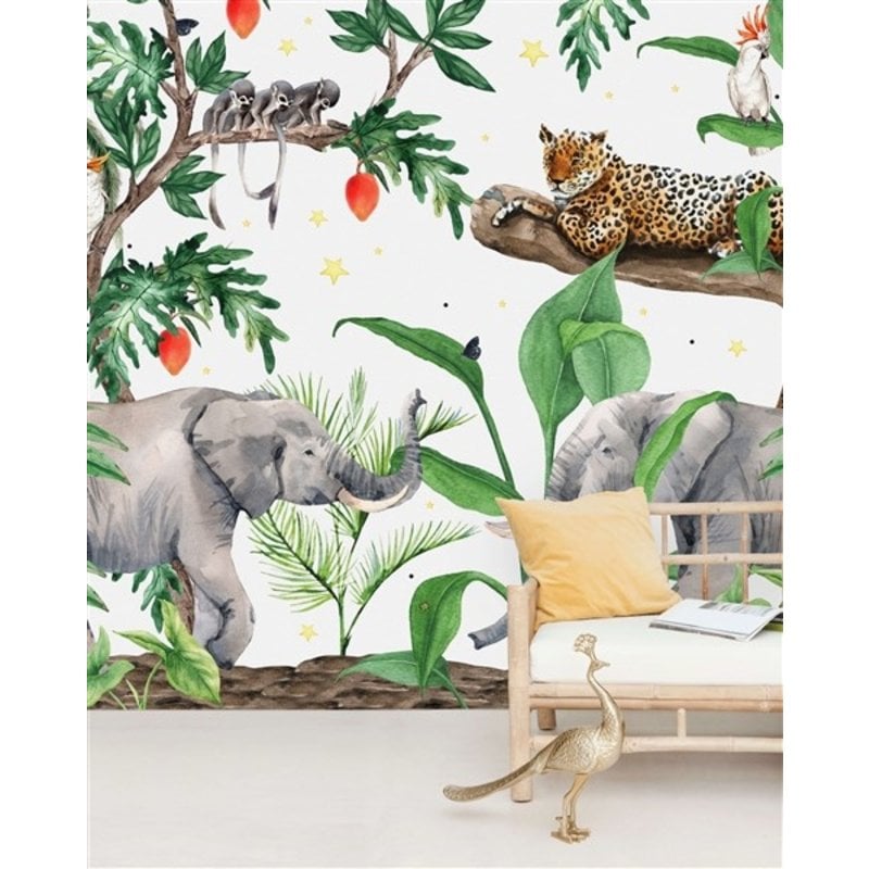 Creative Lab Amsterdam-collectie Ravi behang Mural
