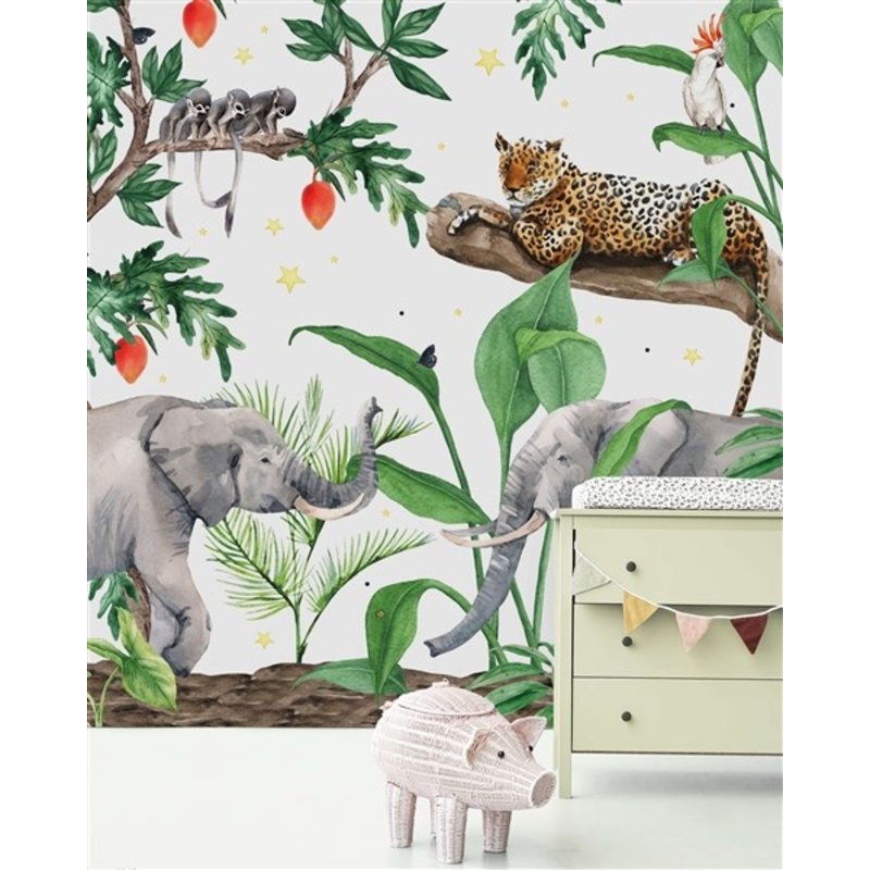 Creative Lab Amsterdam-collectie Ravi behang Mural