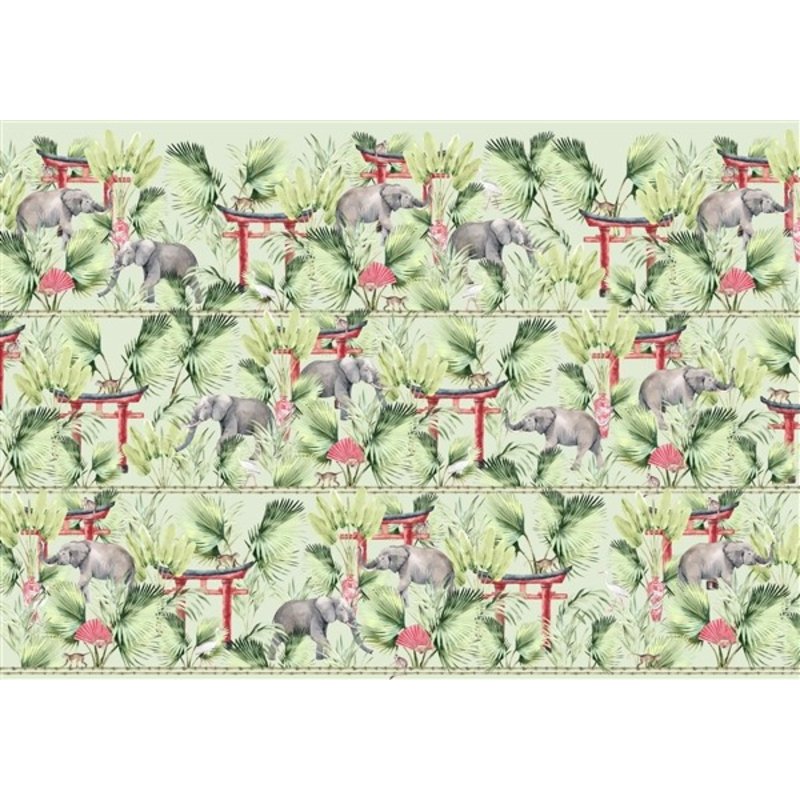 Creative Lab Amsterdam-collectie Ritual Elephant Wallpaper Mural
