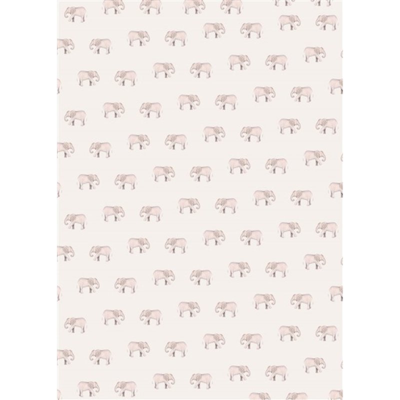 Creative Lab Amsterdam-collectie Safari Elephant Wallpaper Mural