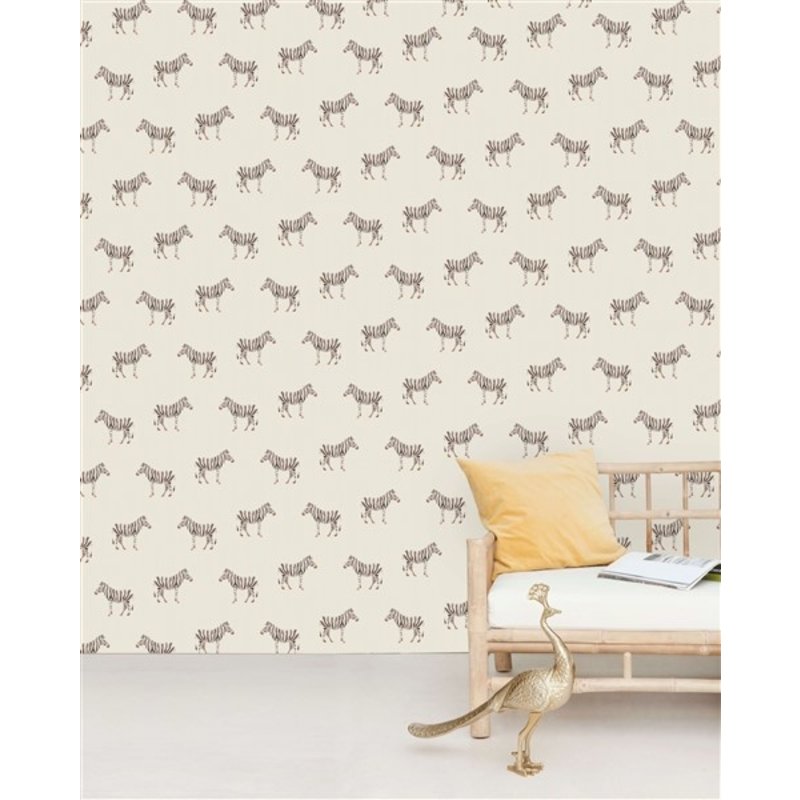 Creative Lab Amsterdam-collectie Safari Zebra behang Mural