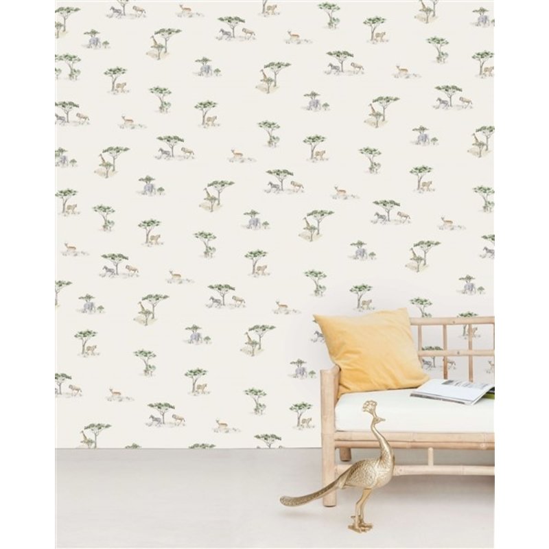 Creative Lab Amsterdam-collectie Savanna behang Mural
