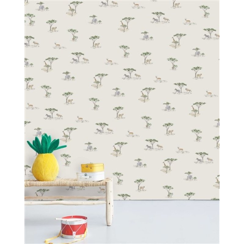 Creative Lab Amsterdam-collectie Savanna behang Mural