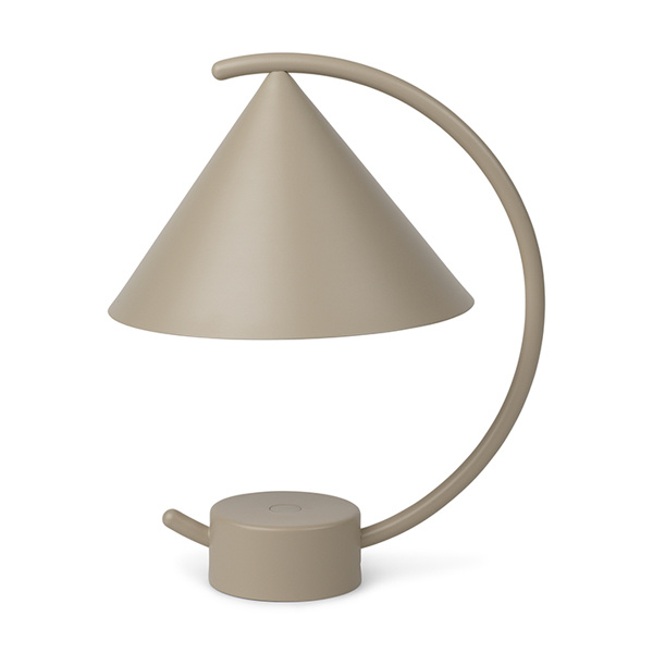 ferm LIVING-collectie Tafellamp Meridian cashmere