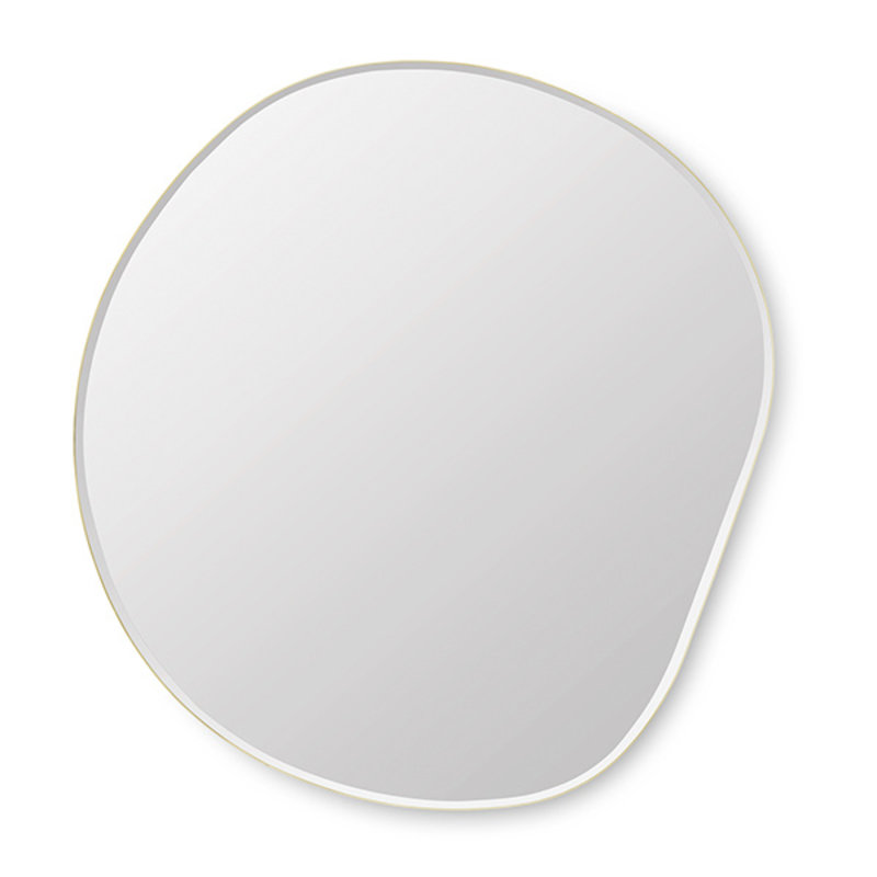 ferm LIVING-collectie Pond Mirror - XL - Brass