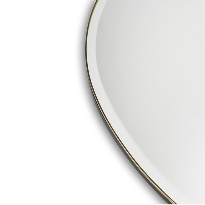 ferm LIVING-collectie Pond Mirror - XL - Brass