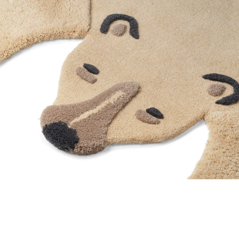 ferm LIVING-collectie Animal Tufted Rug - Polar bear