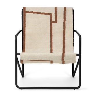 ferm LIVING Desert Chair Kids - Black/Shape