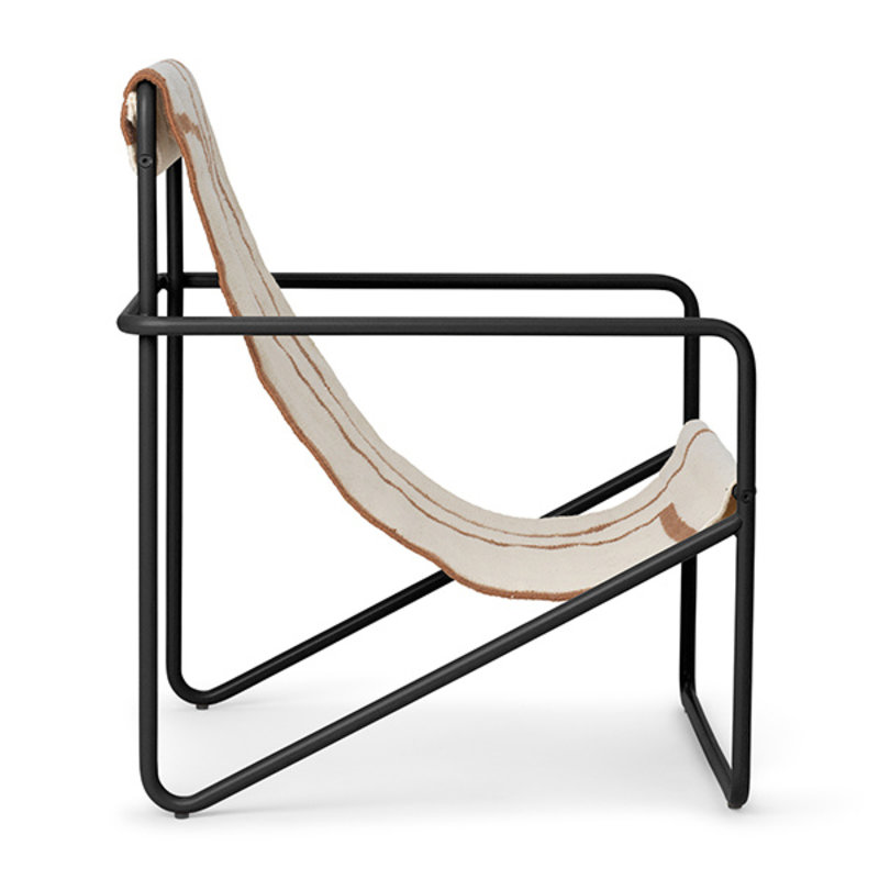 ferm LIVING-collectie Desert Chair Kids - Black/Shape