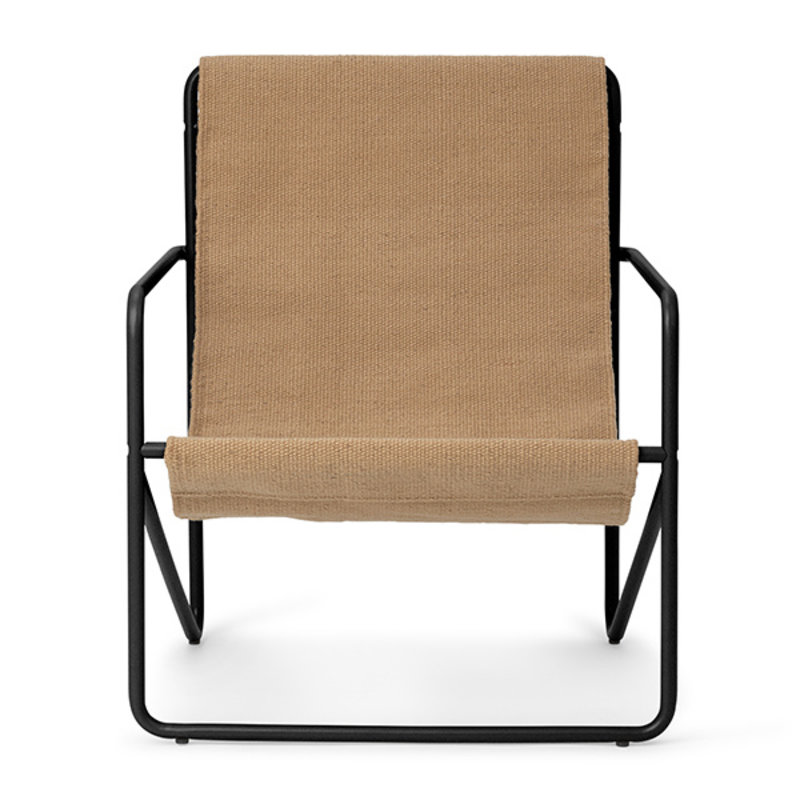 ferm LIVING-collectie Desert Chair Kids - Black/Solid