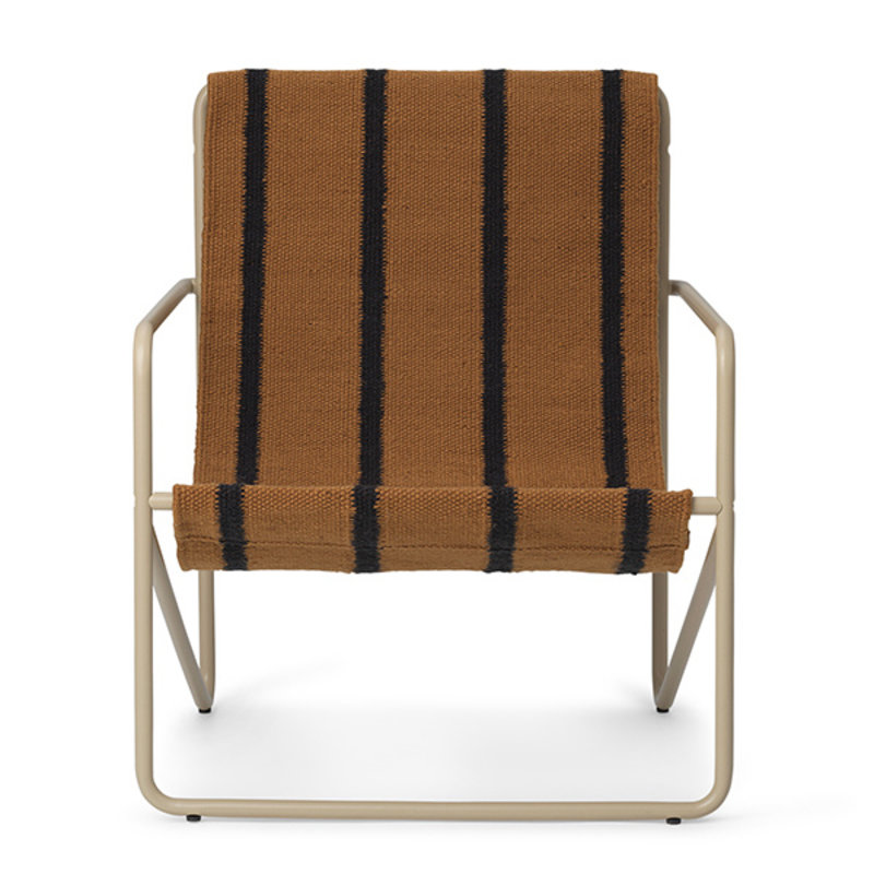 ferm LIVING-collectie Desert Chair Kids - Cashmere/Stripe