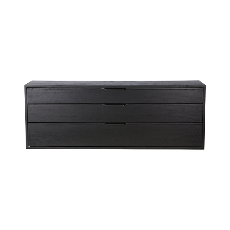 HKliving-collectie modular cabinet, black, drawer element E