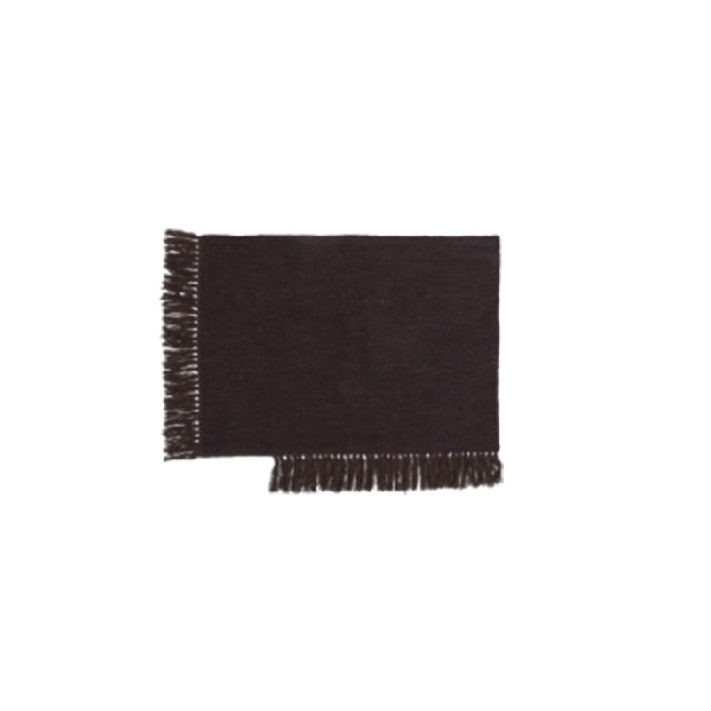 ferm LIVING-collectie Vloerkleedje Kelim Dark Melange