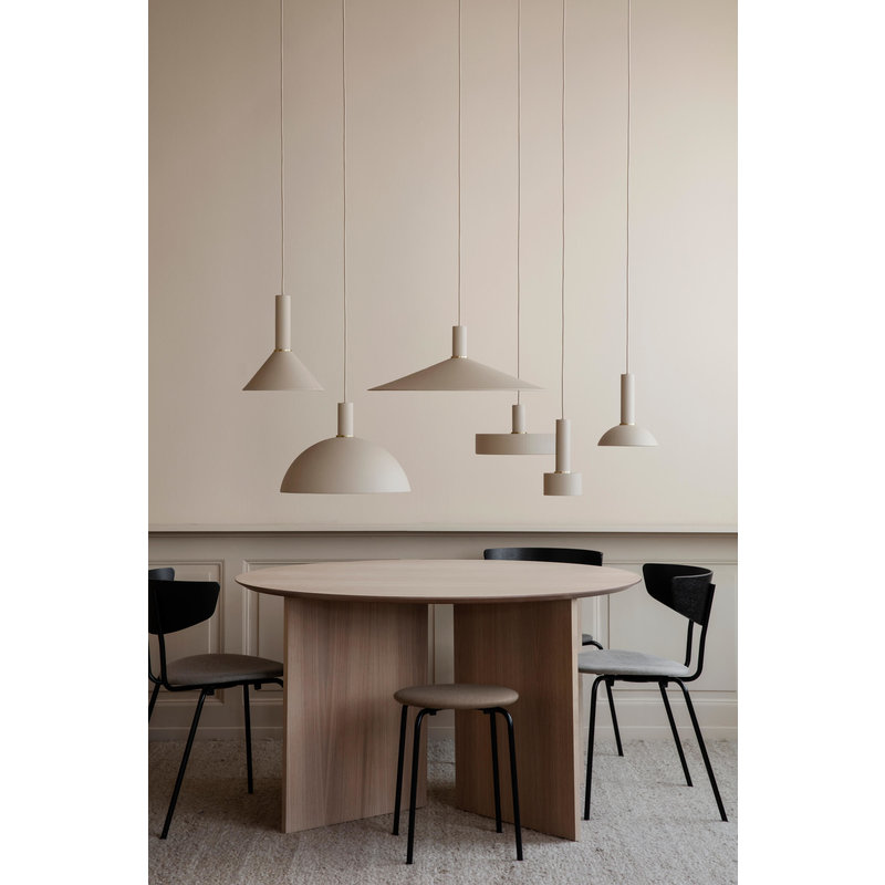 ferm LIVING-collectie Collect Disc lampenkap Cashmere