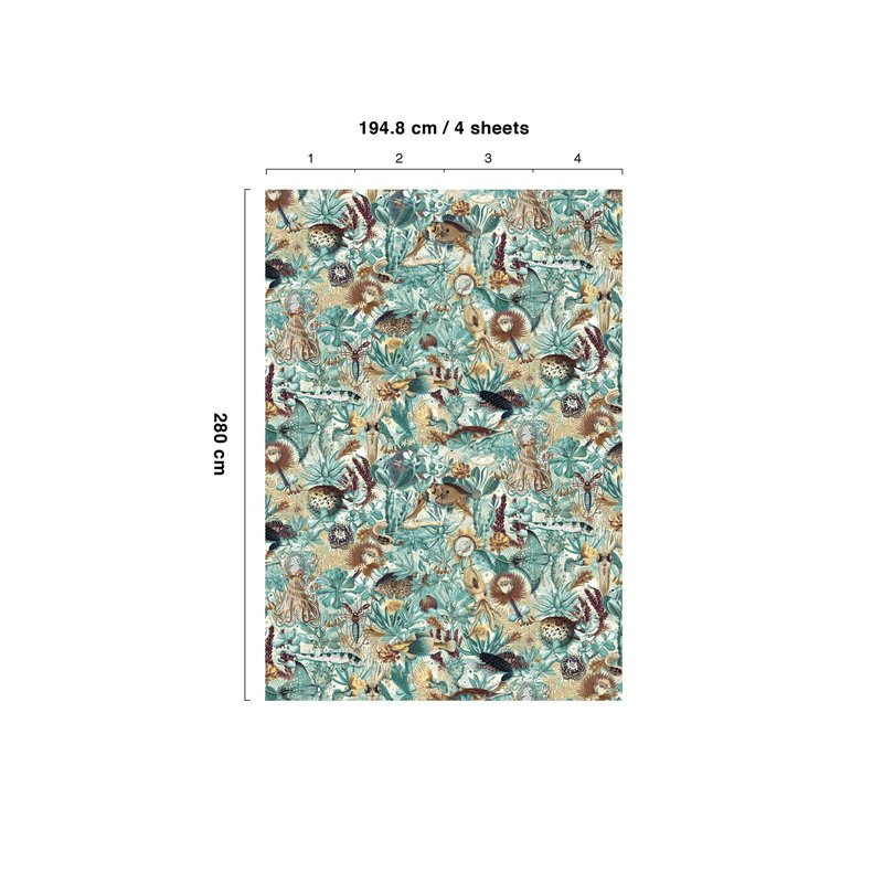 KEK Amsterdam-collectie Underwater Jungle 683 Wallpaper Mural