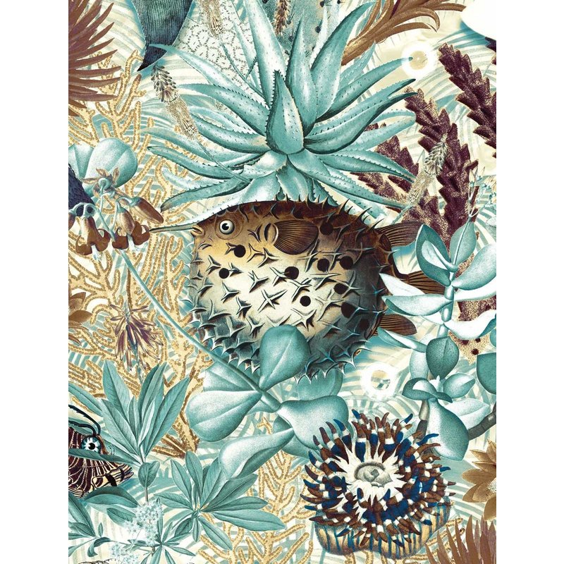 KEK Amsterdam-collectie Underwater Jungle behang Mural 683