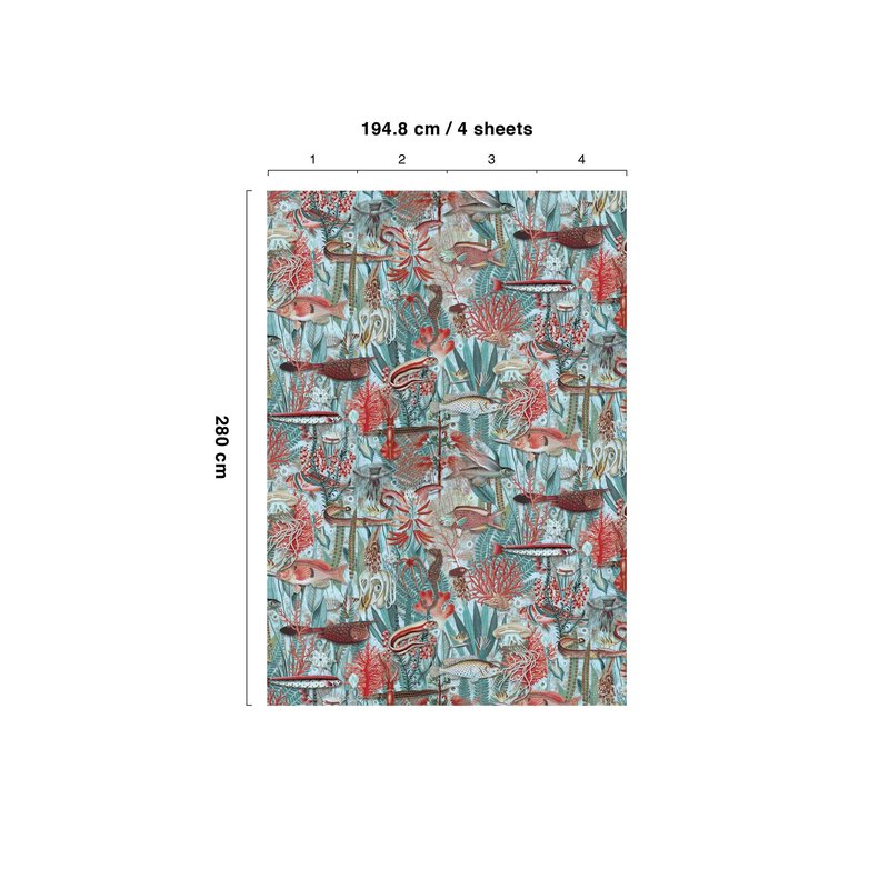 KEK Amsterdam-collectie Underwater Jungle 687 Wallpaper Mural