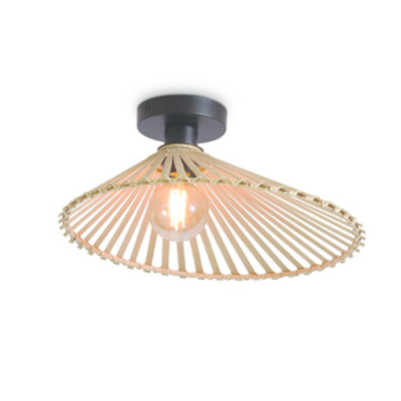 Good&Mojo-collectie Ceiling lamp Bromo asymm. dia.40x11cm natural, S