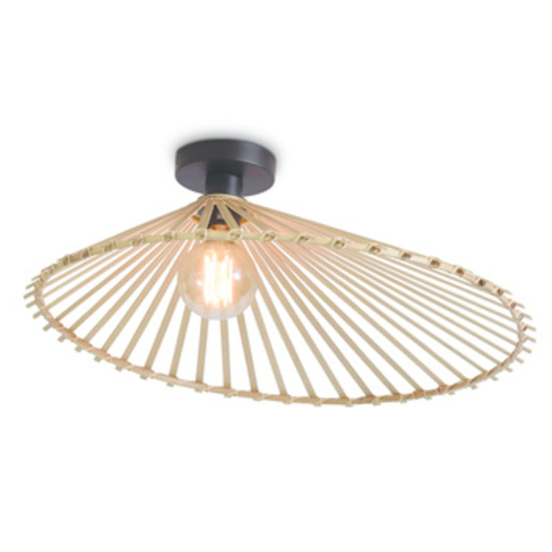 Good&Mojo-collectie Ceiling lamp Bromo asymm. dia.60x13cm natural, L