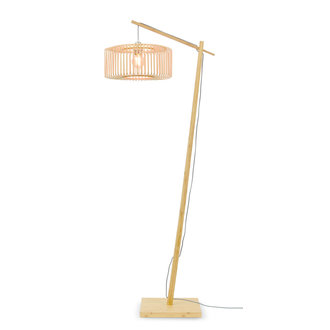 Good&Mojo Vloerlamp Bromo naturel h.176 rond S