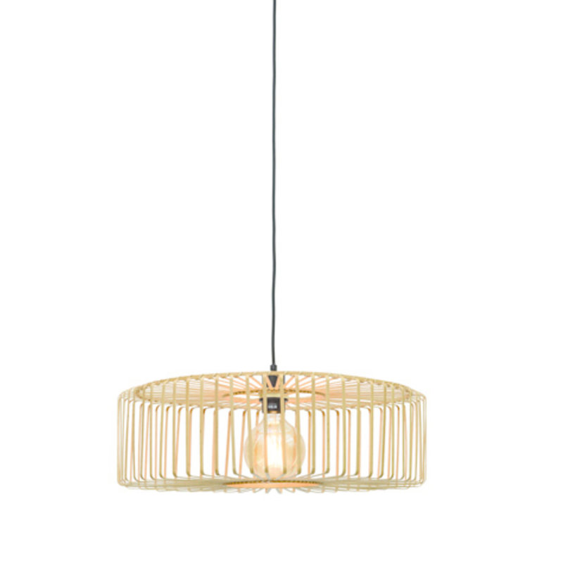 Good&Mojo-collectie Hanging lamp Bromo round dia.60x18cm natural, L