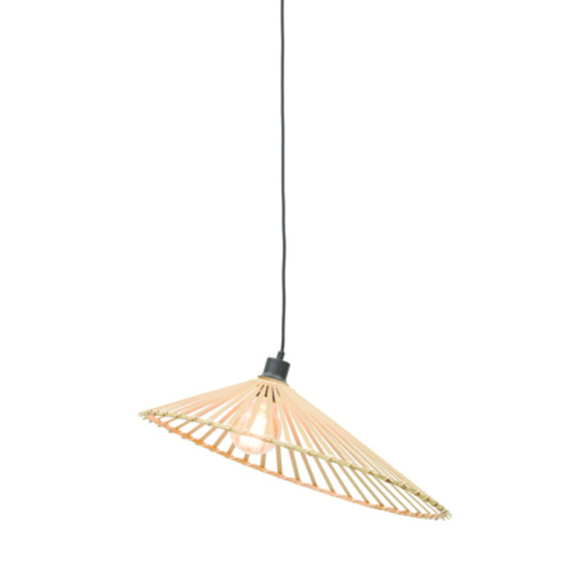 Good&Mojo-collectie Hanging lamp Bromo asymm. dia.60x13cm natural, L