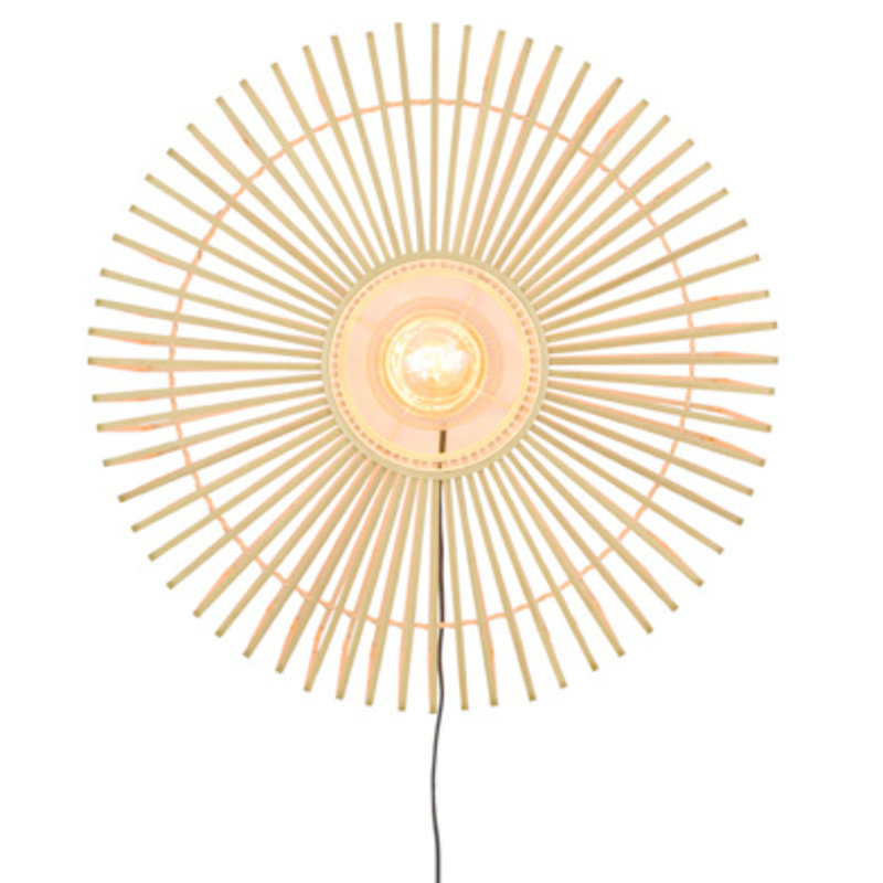 Good&Mojo-collectie Wandlamp Bromo naturel L