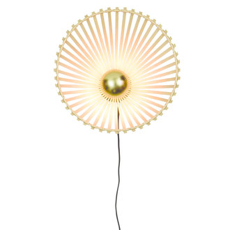 Good&Mojo Wandlamp Bromo asym. 40cm naturel S