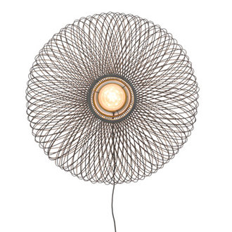 Good&Mojo Wandlamp Cango 60cm zwart