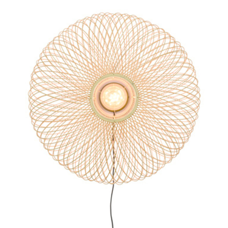 Good&Mojo-collectie Wall lamp Cango ellipse dia.60x25cm natural