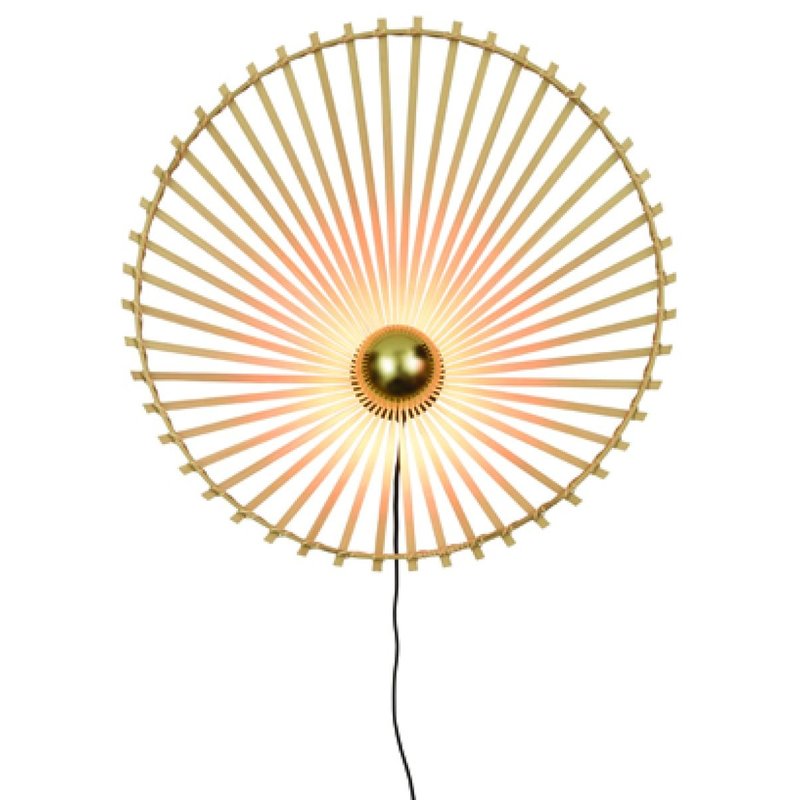 Good&Mojo-collectie Wandlamp Bromo asym. 60cm naturel L