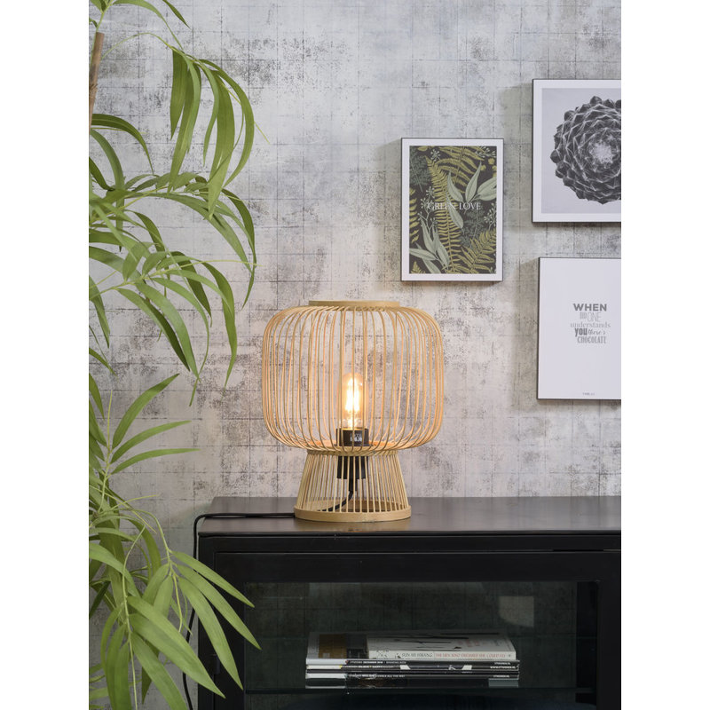 Good&Mojo-collectie Table lamp Cango h.30x26cm, natural