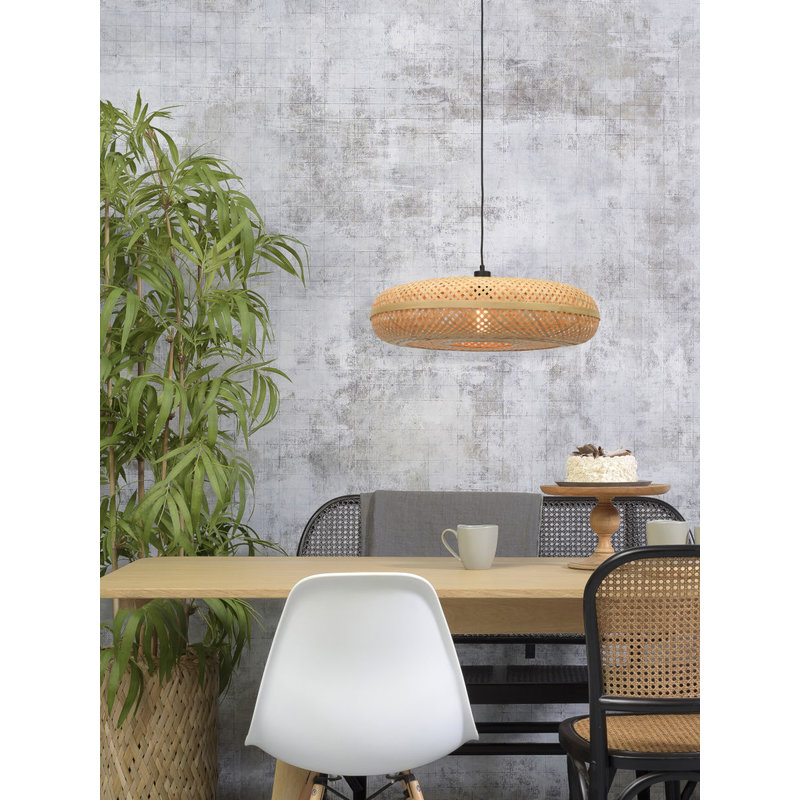 Good&Mojo-collectie Hanglamp Palawan 60cm naturel L