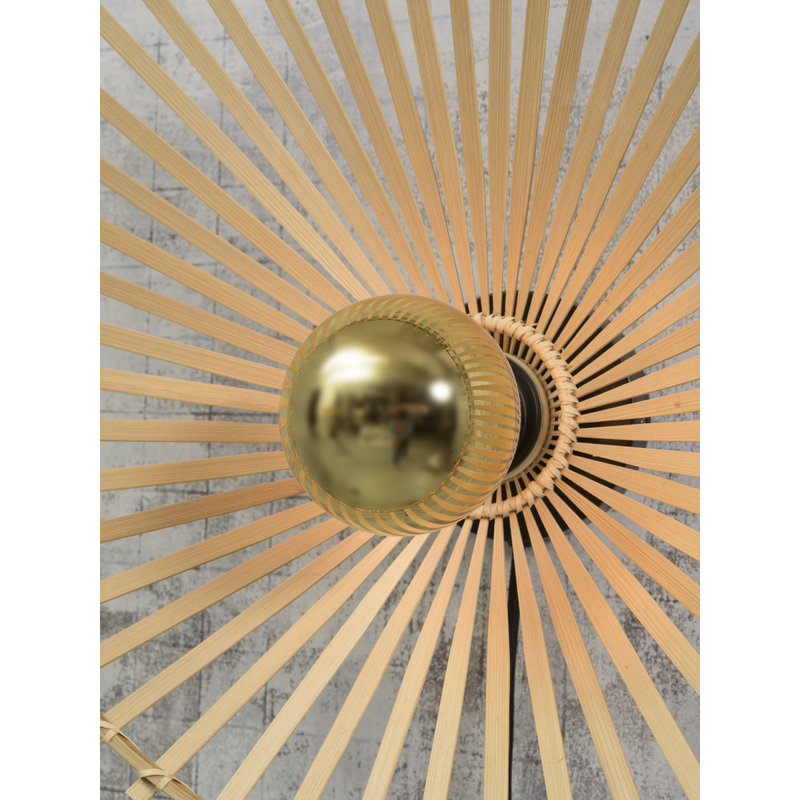 Good&Mojo-collectie Ceiling lamp Bromo asymm. dia.60x13cm natural, L