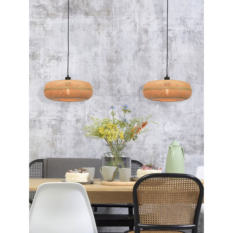 Good&Mojo-collectie Hanging lamp Palawan 40x15cm natural, S