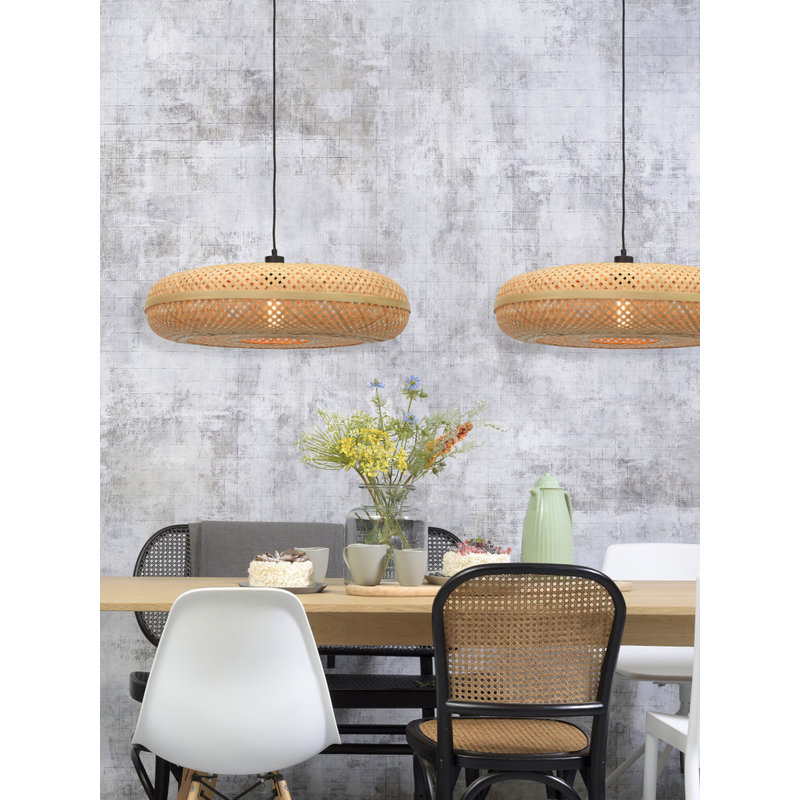 Good&Mojo-collectie Hanglamp Palawan 60cm naturel L