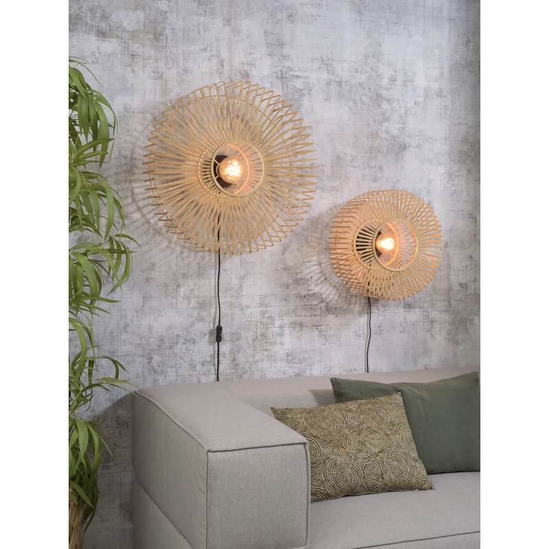 Good&Mojo-collectie Wandlamp Bromo naturel M